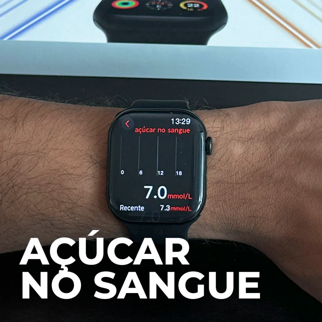 Microwear S10 Pro 2.1" - Com Chat GpT e Controle por voz Estilo Siri + Case de Proteção